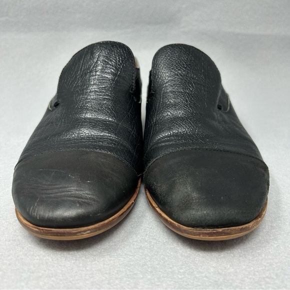 Jeffery Campbell Women's Black Leather Berkley Loafers Size 6.5 - Picture 7 of 14